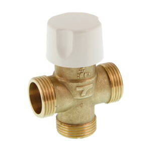 Válvula de zona Fan-Coil 3 Vías M-M 3/4” kv 2,5