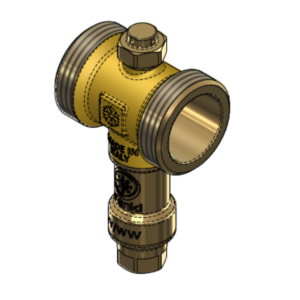 Válvula Antihielo 1 conexiones Rosca M/M
