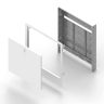 TKAR03 - Dimensiones Caja Colector Gran Altura
